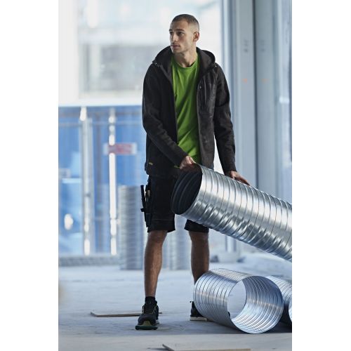 6914 Pantalones cortos de trabajo FlexiWork+ gris acero
